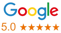Google 4.9 star rating